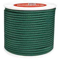 CARRETE CUERDA CTA100 PP 4MM/80MTS VERD OSC