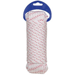 MADEJA CUERDA PES TRENZ CON ALMA 6MM/10MTS BLA