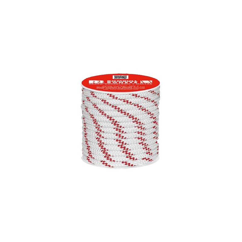 CARRETE CUERDA CTA100 PES 12MM/25MTS BLA