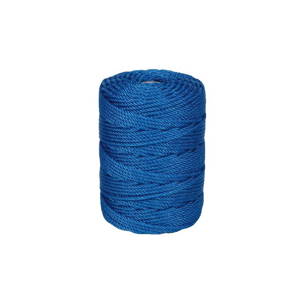CUERDA CABLEADA PE 4C 4MM/100MTS AZUL