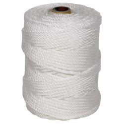 CUERDA CABLEADA PE 4C 4MM/100MTS BLANCO