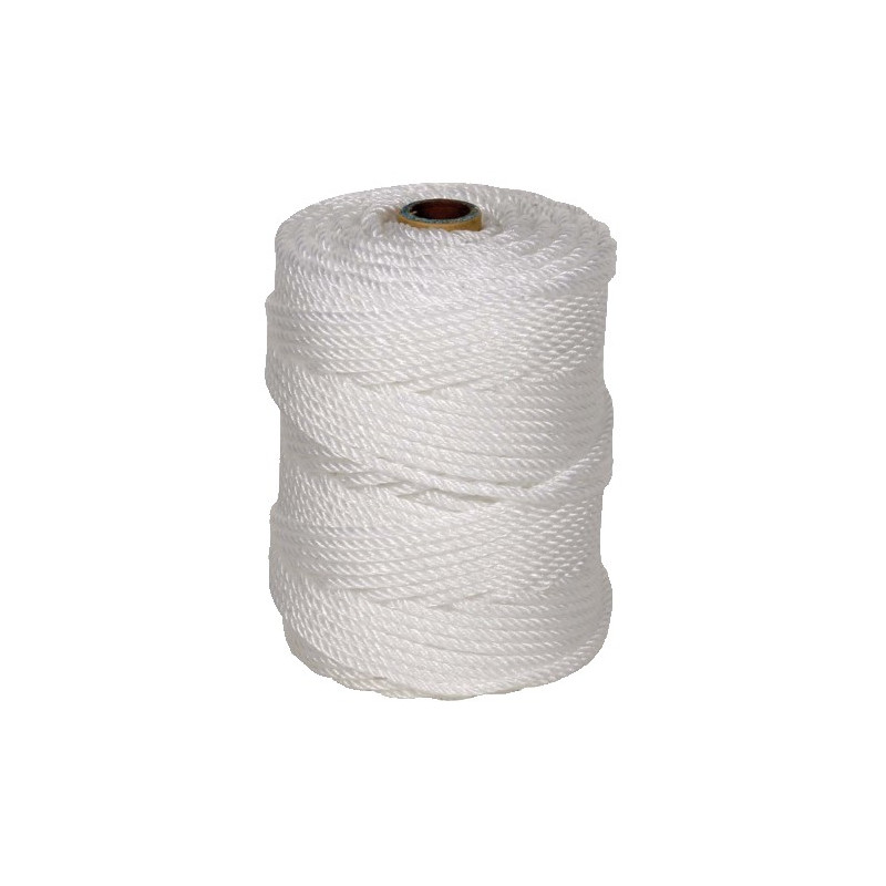 CUERDA CABLEADA PE 4C 4MM/100MTS BLANCO