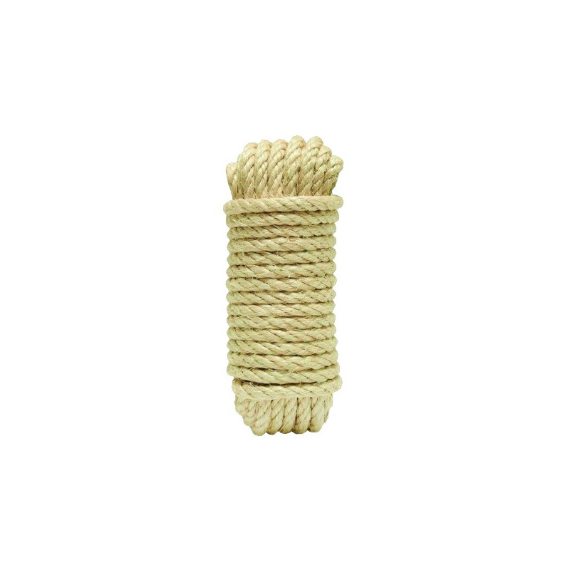 MADEJA CUERDA CABLEADA SISAL 4C 8MM/5MTS