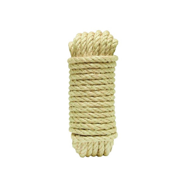 MADEJA CUERDA CABLEADA SISAL 4C 8MM/5MTS