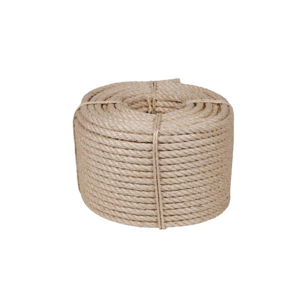 CUERDA CABLEADA SISAL 4C 12MM/100MTS (POR MTS)