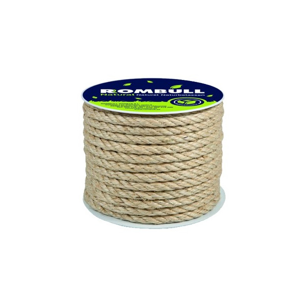 CARRETE CUERDA CABLEADA SISAL 4C 10MM/25MTS