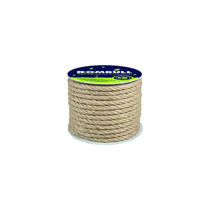 CARRETE CUERDA CABLEADA SISAL 4C 12MM/15MTS