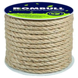CARRETE CUERDA CABLEADA SISAL 4C 12MM/25MTS