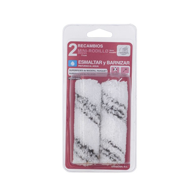 PACK 2 RECAMBIOS ESMALTAR-BARNI. AL AGUA 11CM