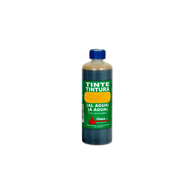 TINTE AL AGUA AMARILLO 500ML