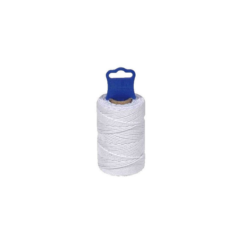 HILO ALGODON CABLEADO 1,5MM/100MTS BLANCO