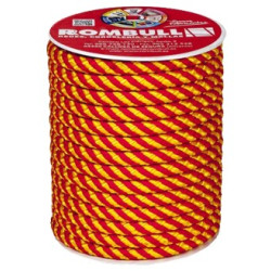 CARRETE CUERDA CTA PP 10MM/25MTS ROJO/AMA
