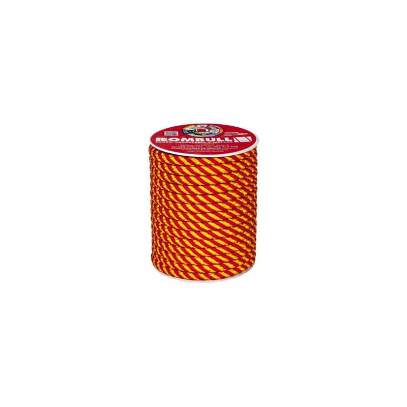 CARRETE CUERDA CTA PP 10MM/25MTS ROJO/AMA