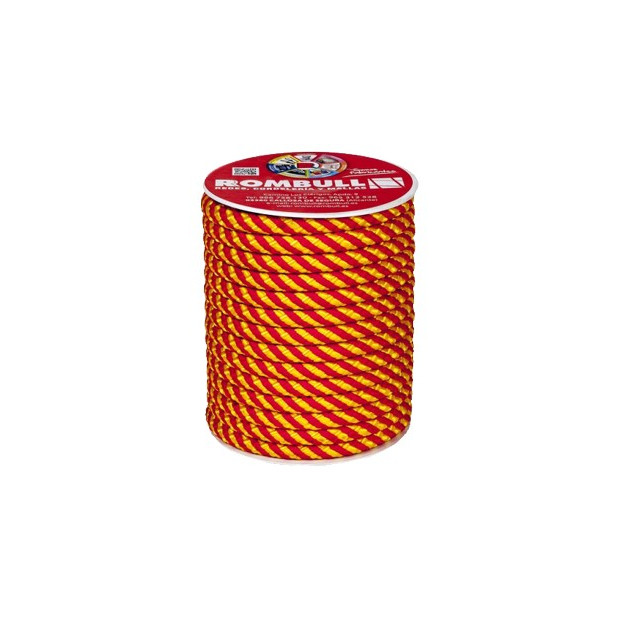 CARRETE CUERDA CTA PP 10MM/25MTS ROJO/AMA
