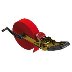 TENSOR CARRACA CINTA 25MM/5MTS ROJA