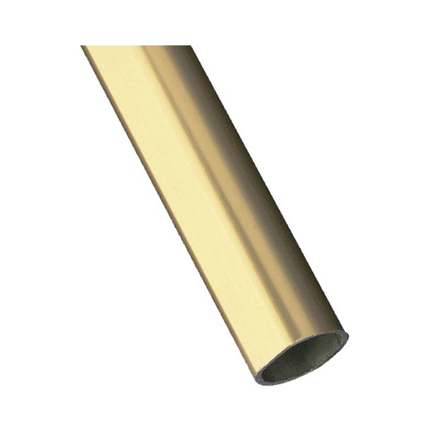 BARRA OVALADA 1-20x18 BRONCE 4MTS.