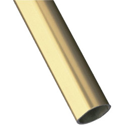 BARRA OVALADA 1-20x18 BLANCA 4MTS.