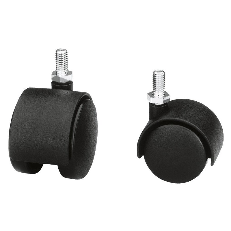 RUEDA AMIG 1501-50x10 NYLON NEGRO