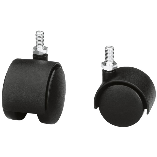RUEDA AMIG 1501-50x10 NYLON NEGRO