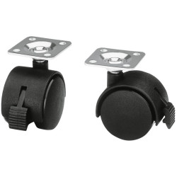 RUEDA AMIG 1504-50 NYLON NEGRO