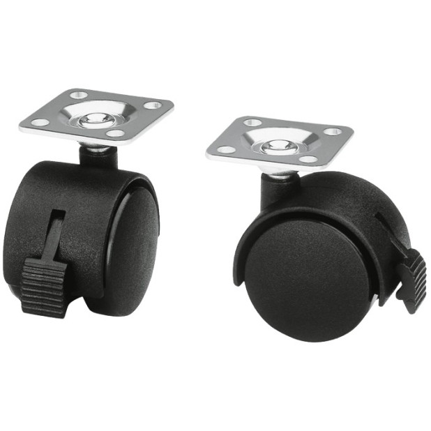 RUEDA AMIG 1504-50 NYLON NEGRO