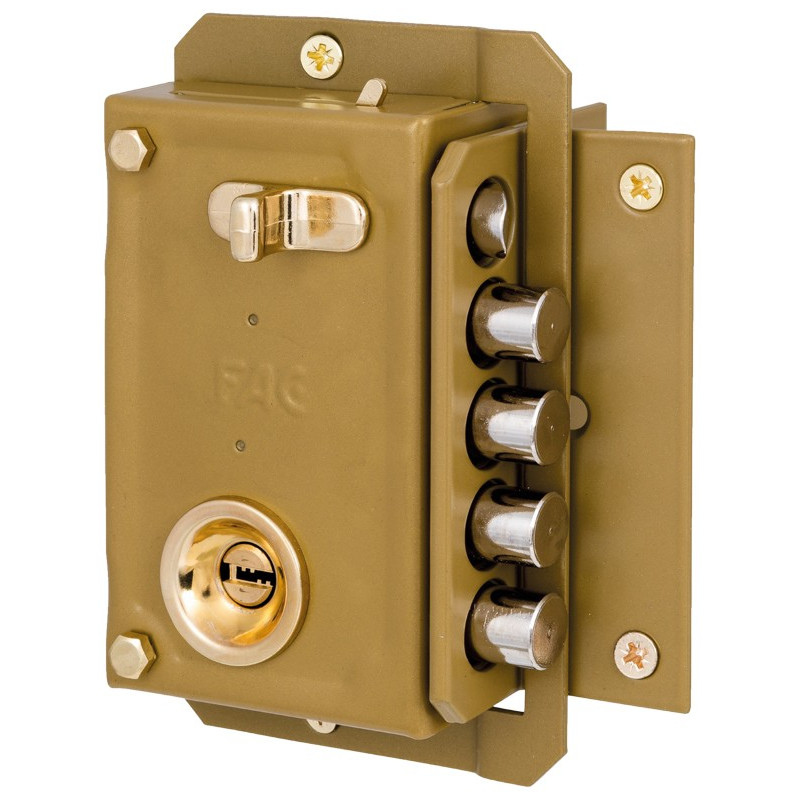CERRADURA FAC S-90/P DCHA. PINTA.