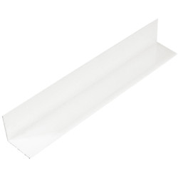 CANTONERA 25x25 ALUMINIO BLANCO