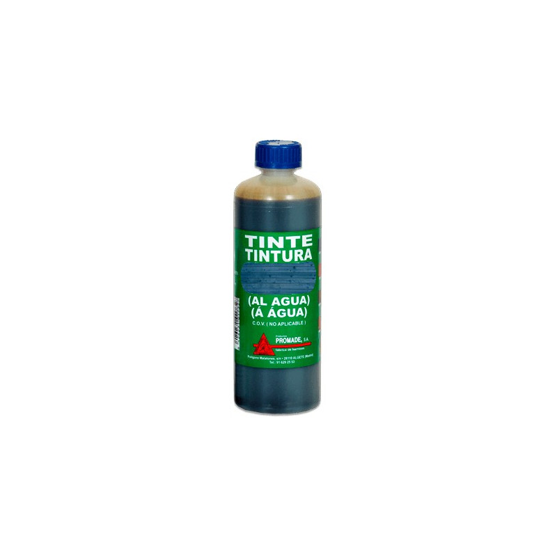 TINTE AL AGUA AZUL 500ML