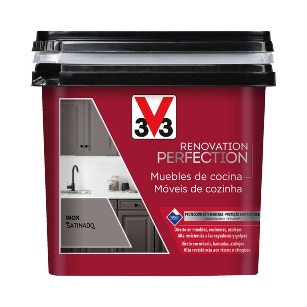 PINTURA MUEBLES COCINAS SAT.INOX 2LTS