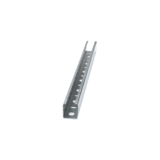 GUIA PERFORADA 28x30x1,8 2Mts.