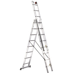 ESCALERA EURO 3 TRAMOS 16 PELDAÑOS