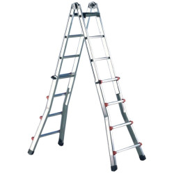 ESCALERA TELESCOP. ALUMI. ESCALISIMA 12+12