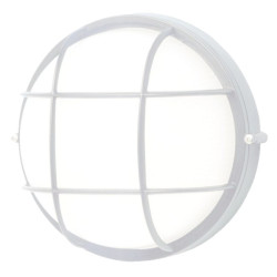 APLIQUE REDONDO PLASTICO 60W BL.