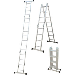 ESCALERA MULTIUSOS ALUMI. LADY PLUS 16 PELD.