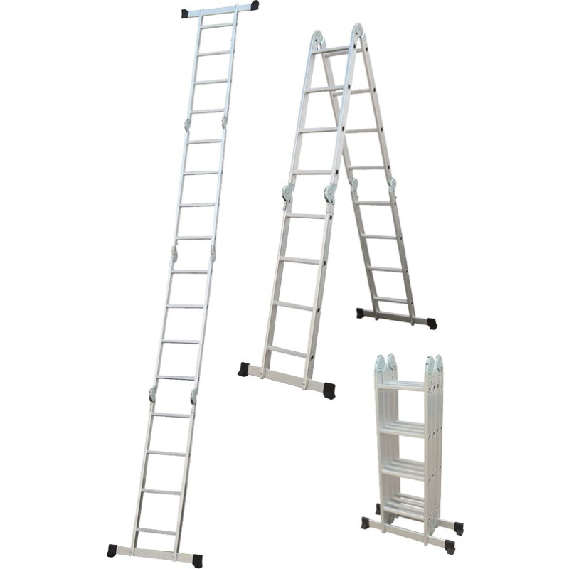 ESCALERA MULTIUSOS ALUMI. LADY PLUS 16 PELD.