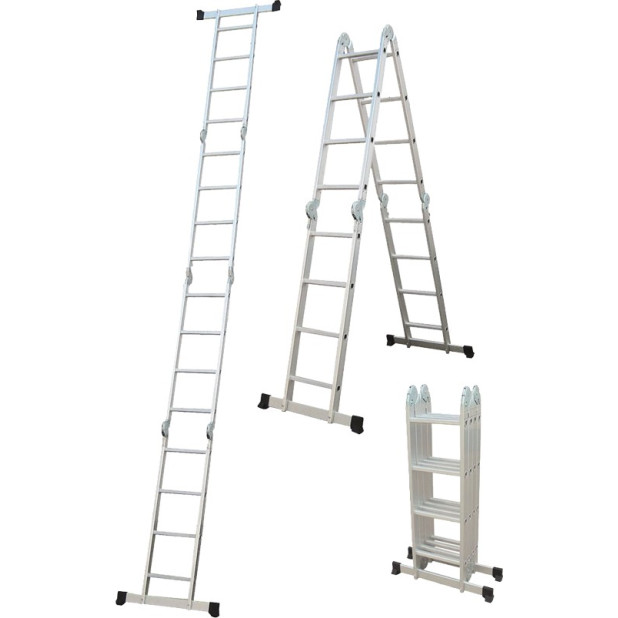 ESCALERA MULTIUSOS ALUMI. LADY PLUS 16 PELD.