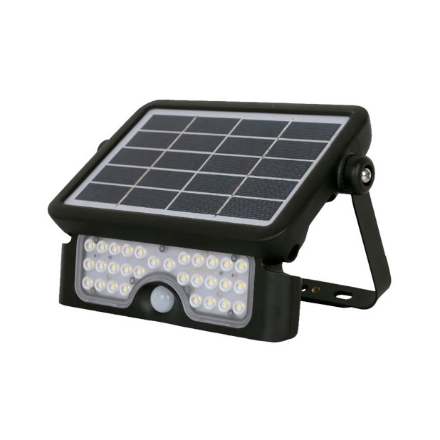 PROYECTOR LED SOLAR 5W 4000K NEGRO