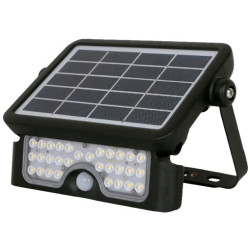 PROYECTOR LED SOLAR 5W 6000K NEGRO