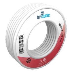 CABLE MANGUERA 3Gx1,5 H05VV-F BLANCO (ROLLO 10MTS)