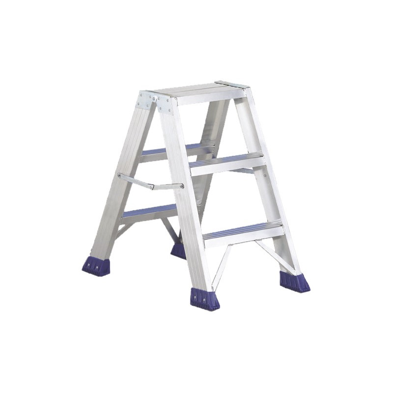 TABURETE ALUM. DOBLE PELD.ANCHO 3 PELD.