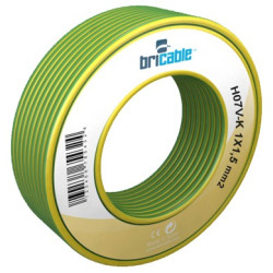 CABLE 1x2,5 H07V-K AM/VERDE (ROLLO 25MTS)
