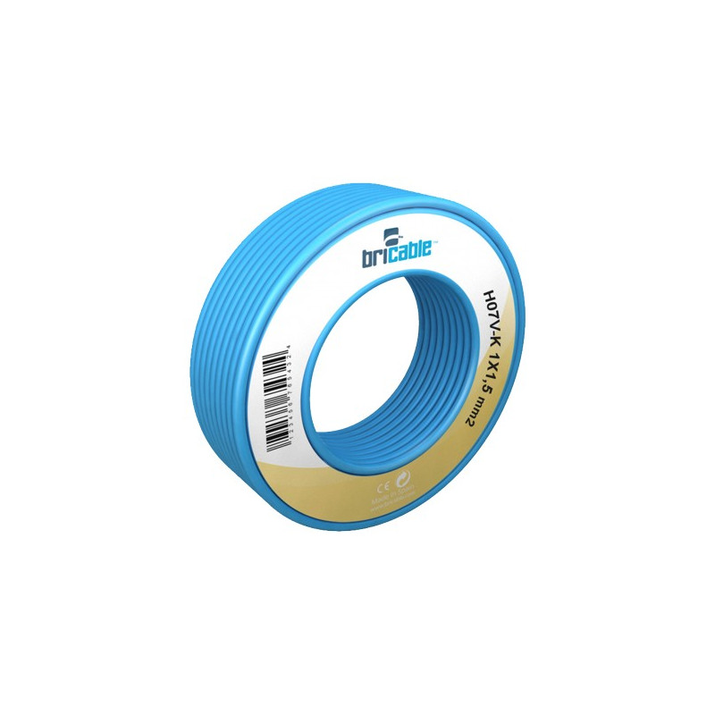 CABLE H07Z1-K (AS) 1x2,5 AZUL R.100 (Por Metros)