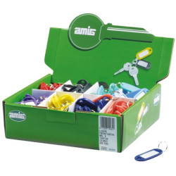 LLAVERO DISPENSADOR PORTAETIQUETAS