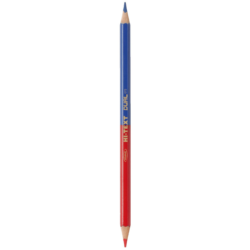 LAPIZ BICOLOR AZUL/ROJO 3MM