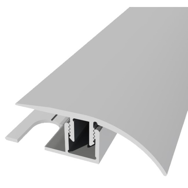 TRANSICION ALUMINIO PLATA (03) 39MM+BASE