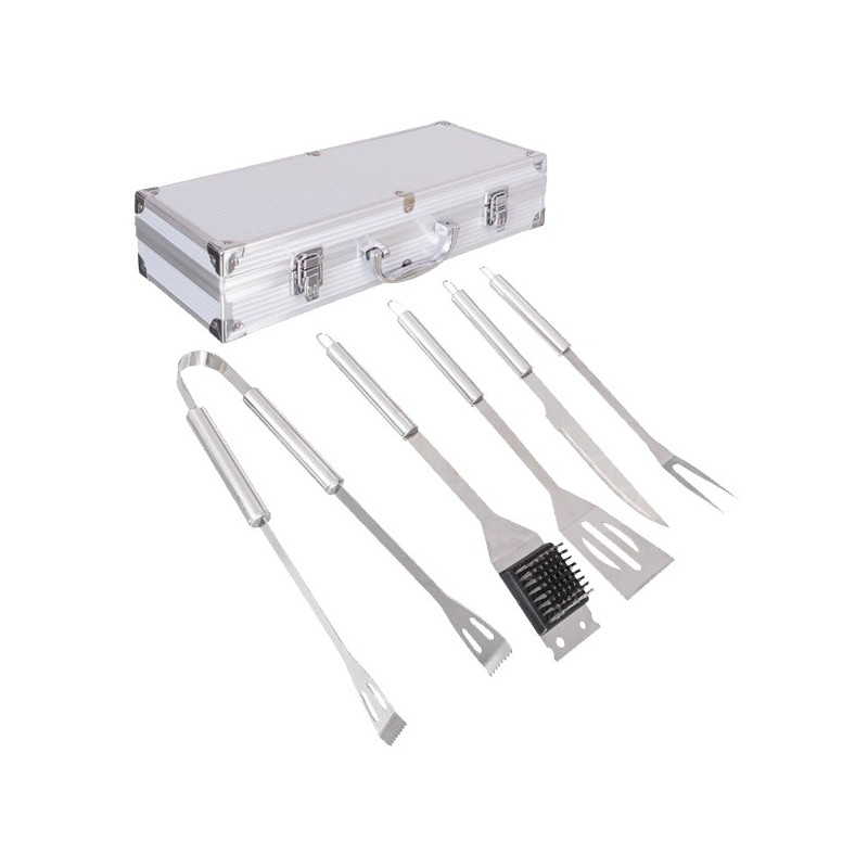 SET UTENSILIOS BARBACOA 37x15x8CM (5PZAS)