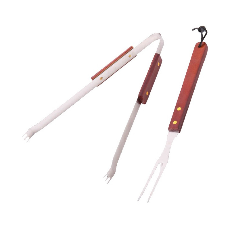 SET UTENSILIOS BARBACOA 37x7x3CM (2PZAS)