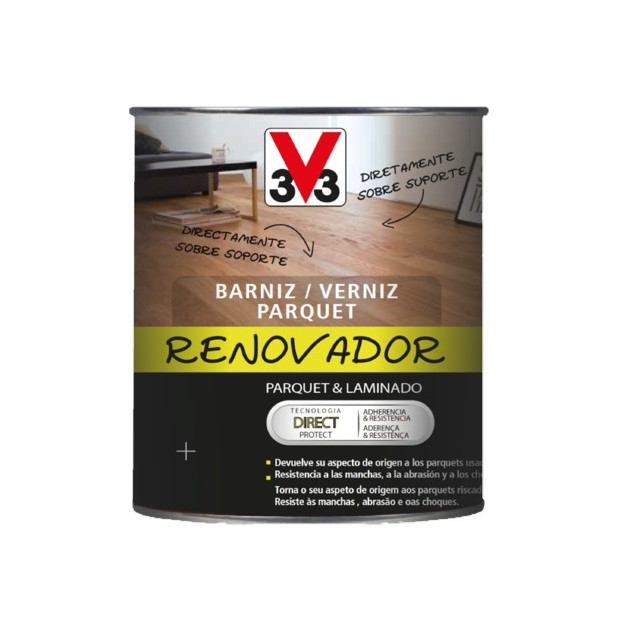 BARNIZ PARQUET PUR-T3 MATE 5LTS