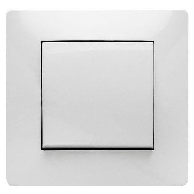 CONMUTADOR EMPOTRAR 10A 250V BLANCO