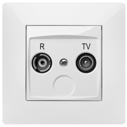 TOMA R-TV EMPOTRAR BLANCO